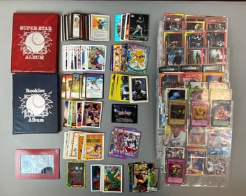 Group of Assorted Trading Cards and More