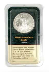 2000 US American Silver Eagle 1 oz .999 Fine Silver Coin