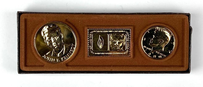 1980 John F. Kennedy Commemorative Coin Set