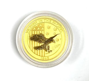 2016 Australia $15 Victory in the Pacific 1/10th oz .999 Gold Coin