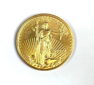 1997 US Mint $5 1/10th oz American Gold Eagle