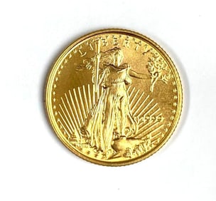 1999 US Mint $5 1/10th oz American Gold Eagle