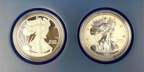 2012 US Mint American Eagle Philadelphia Silver Proof Set