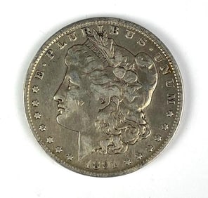 1891 O Morgan Silver Dollar Coin