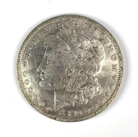 1880 Morgan Silver Dollar Coin