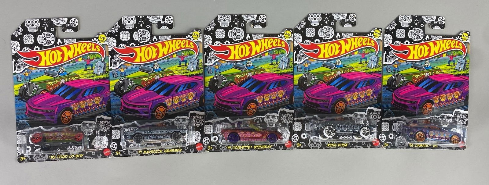 Set of 5 Hot Wheels Happy Halloween Die-Cast Vehicles (1 of 3)