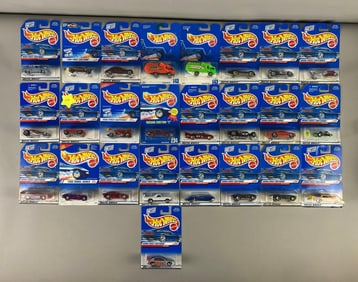 Group of 26 Various Hot Wheels Die-Cast Vehicles