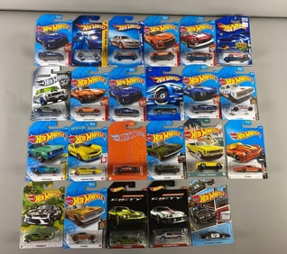 Group of 23 Hot Wheels Camaro Die-Cast Vehicles