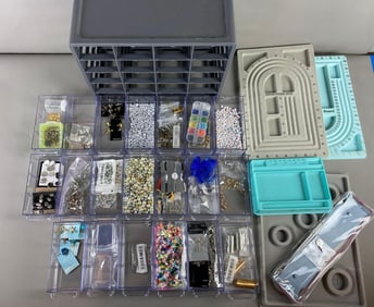 20 Drawer Set With Beading Boards