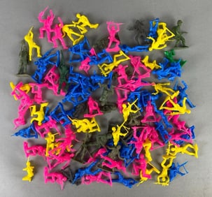 Group of Plastic Toy Soldiers
