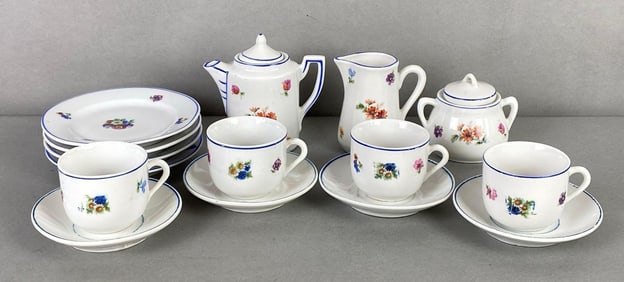 German Childrens Porcelain Tea Set