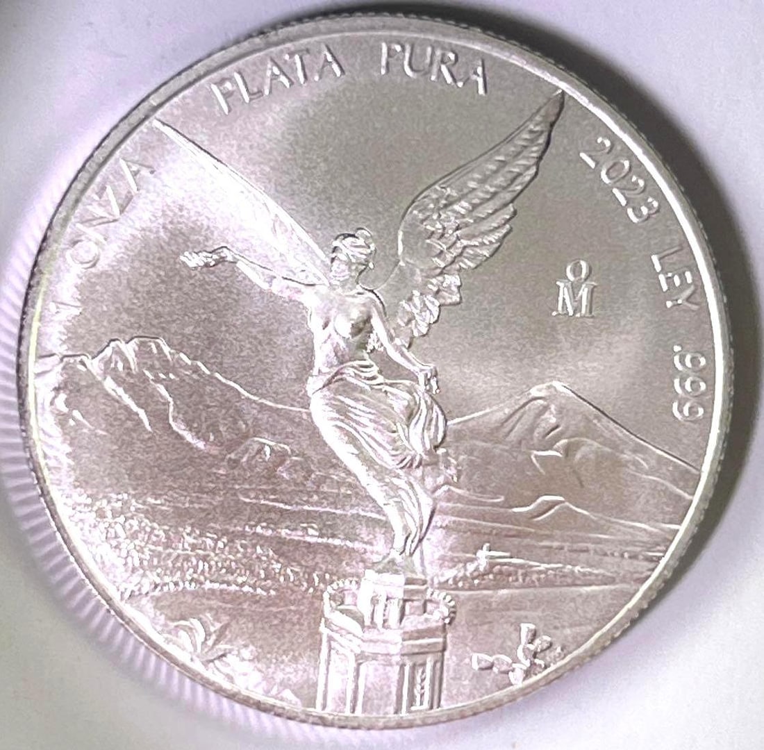 2023 Mexico Libertad .999 Fine Silver Round: 2023 Mexico Libertad .999 Fine Silver Round