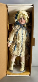Kais Inc. World Gallery American Artists Collection Ariel Porcelain Doll