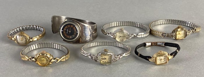 Group of 7 Womens Wristwatches
