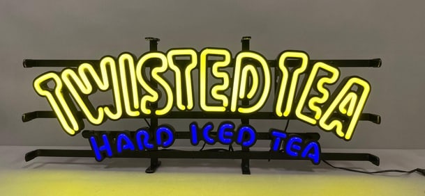 Twisted Tea Light-Up Advertising Sign