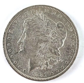 1881 O US Morgan Silver Dollar