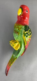 Porcelain Display Parrot