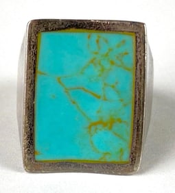 Sterling Silver Turquoise Ring