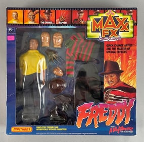 Matchbox Maxx FX A Nightmare on Elm Street Freddy Krueger Interchangeable Action Figure