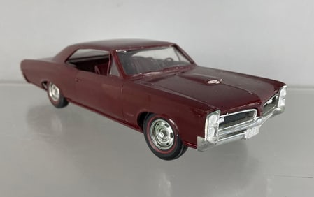 1966 Pontiac GTO 2 Door Hardtop Burgundy Dealership Promo Car