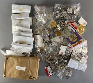 Group of Assorted Reproduction Hat Badges