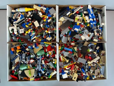 Group of Assorted Lego Building Toy Sets