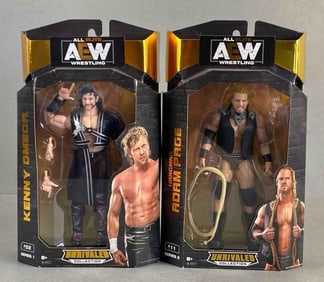 Group of 2 AEW Unrivaled Collection Action Figures