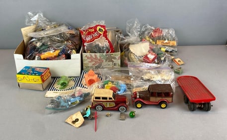 Group of Assorted Toys and Figurines
