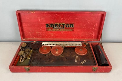 1929 Erector Building Playset Toy