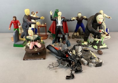 Group of Vintage Aurora Plastic Model Figure Kits
