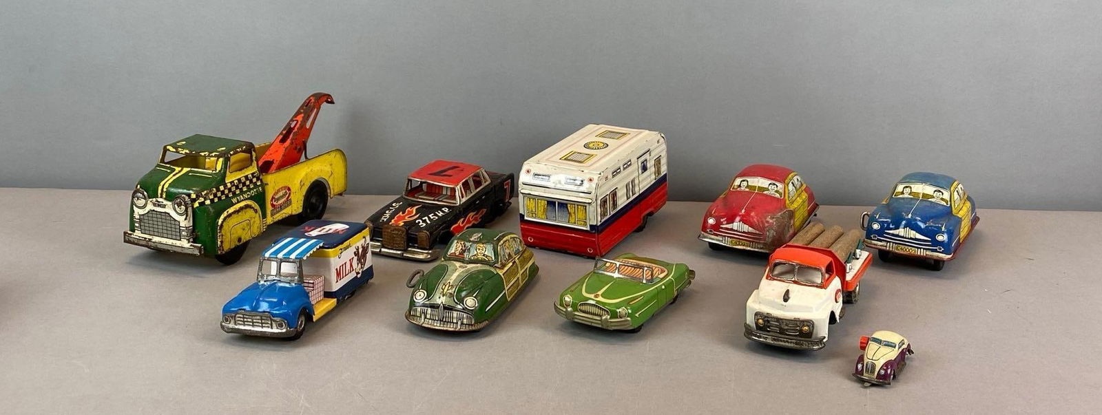 Group of Tin-Litho Toy Vehicles (1 of 3)