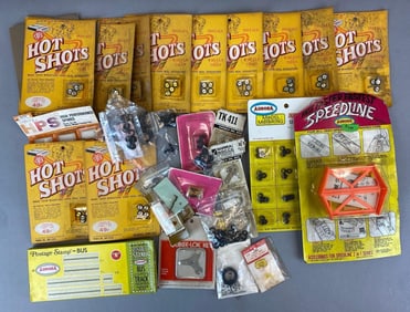 Group of Model Car Parts and More