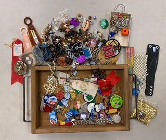 Group of Assorted Pins and More