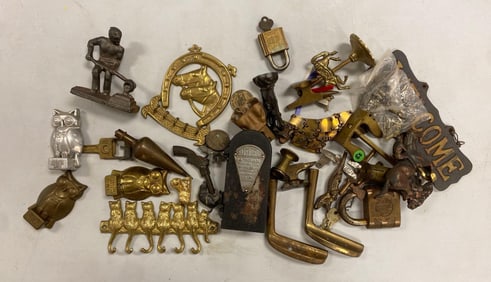 Group of Assorted Metal Items