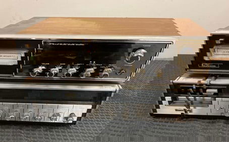 Group of 2 8 Track/Radio players