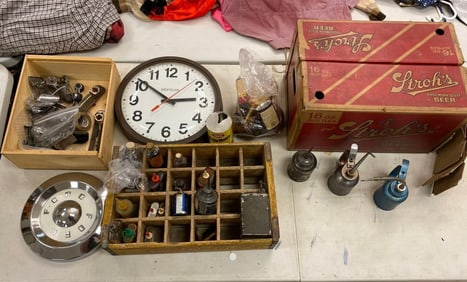 Group of Assorted Vintage Automotive oil