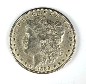 1889 Morgan Silver Dollar Coin