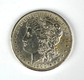 1900 Morgan Silver Dollar Coin