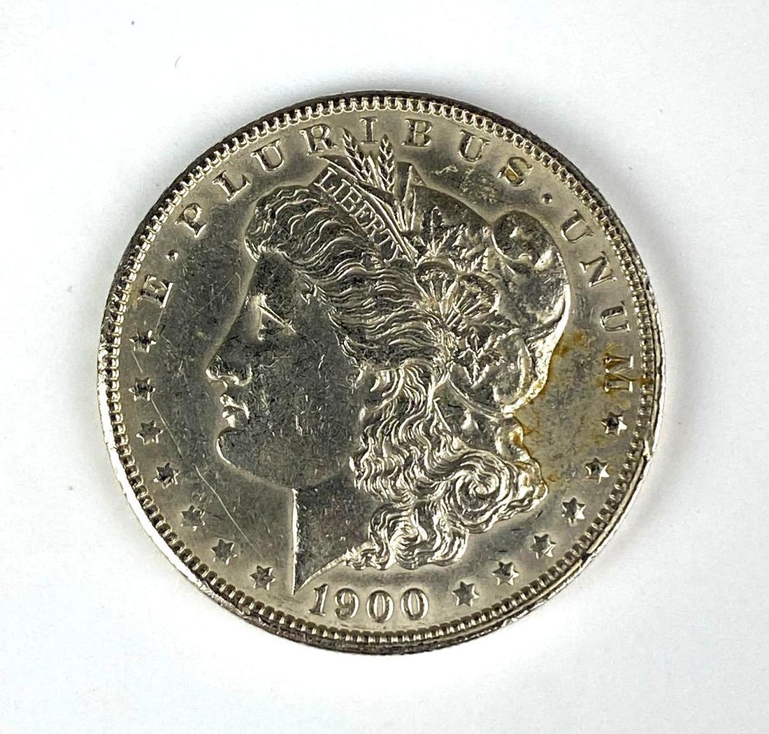1900 Morgan Silver Dollar Coin (1 of 2)