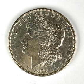 1878 Morgan Silver Dollar Coin