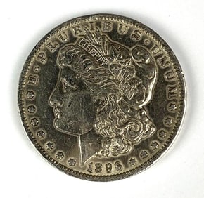 1896 O Morgan Silver Dollar Coin