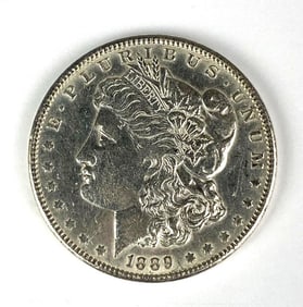 1889 Morgan Silver Dollar Coin