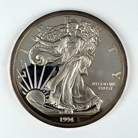 1994 The Washington Mint American Silver Eagle 8 oz .999 Fine Silver Round
