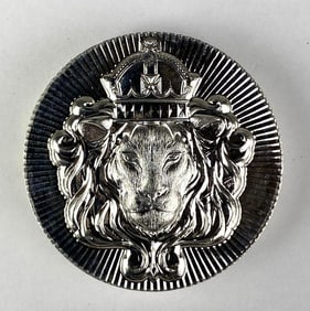 Scottsdale Mint Lion 3.22 oz .999 Fine Silver Round
