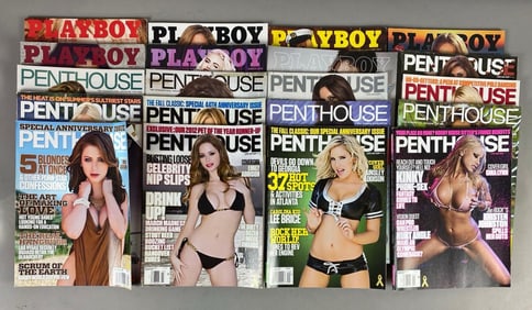 Group of 20 Adult Magazines