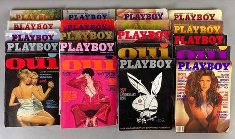 Group of 20 Adult Magazines