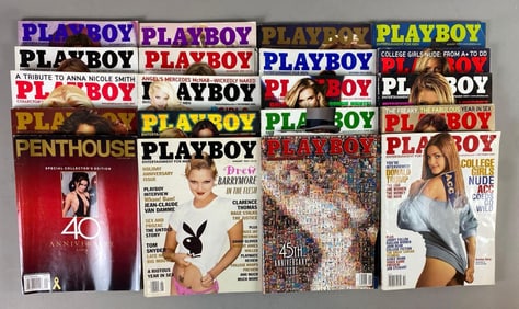 Group of 20 Adult Magazines