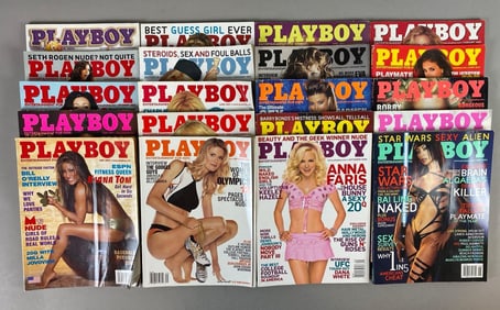 Group of 20 Playboy Magazines