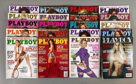 Group of 20 Playboy Magazines