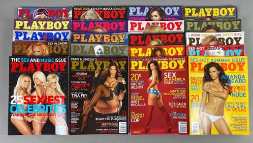 Group of 20 Playboy Magazines